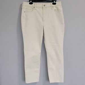 OLD NAVY MID-RISE BOY FRIEND Cut-Off JEANS/ SIZE 10.